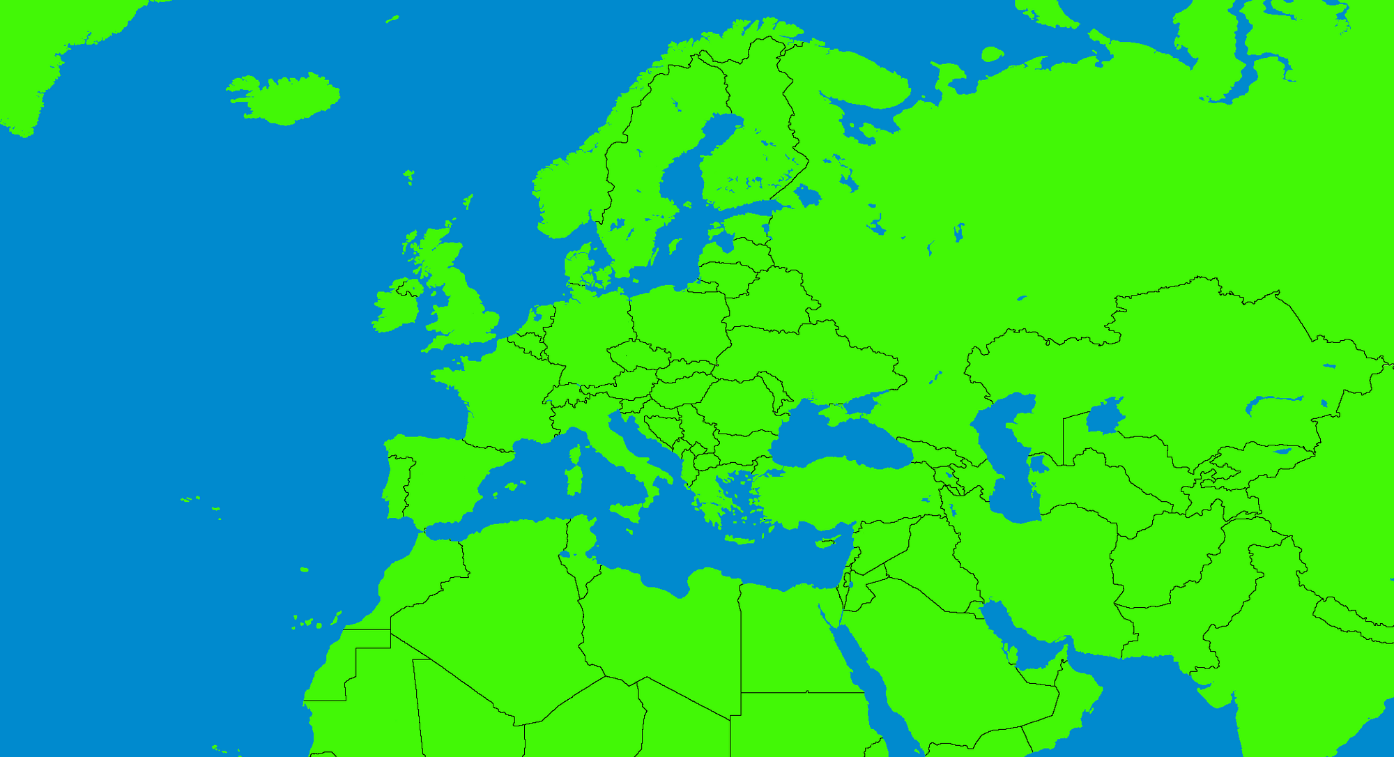 Image - Map of Europe (No Names)..png | TheFutureOfEuropes Wiki