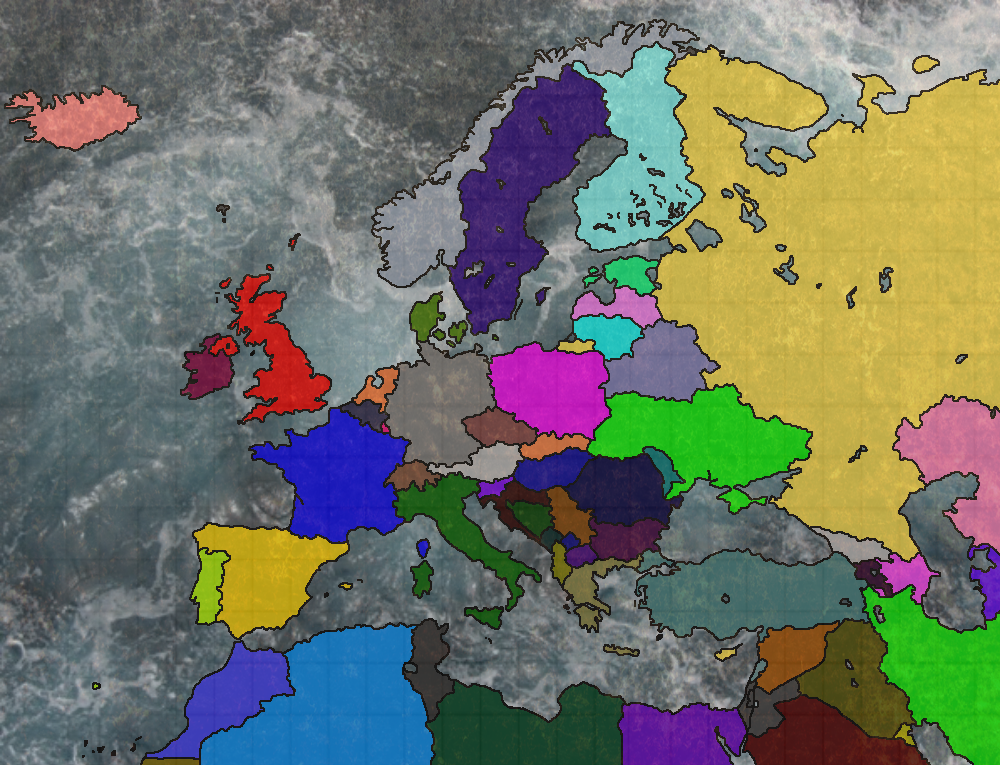 Continents of Darkness: Europe (Map Game) | TheFutureOfEuropes Wiki