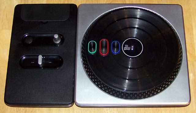 dj hero xbox 360 turntable