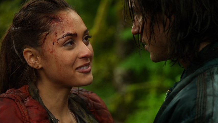 Image - Twilight's Last Gleaming 040 (Raven and Finn).png The 100(04)