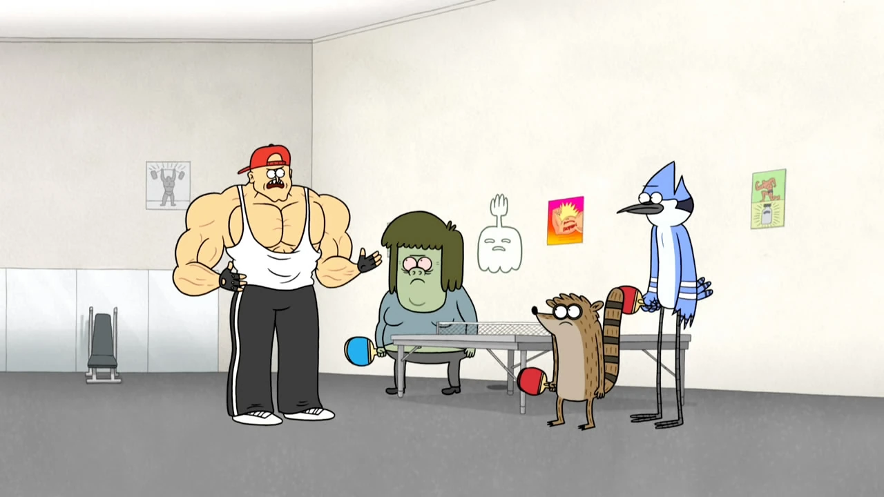 Image S5Ep11 Dale yelling at the gang.jpg Regular Show Wiki