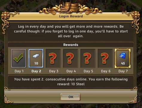 reward login wikia