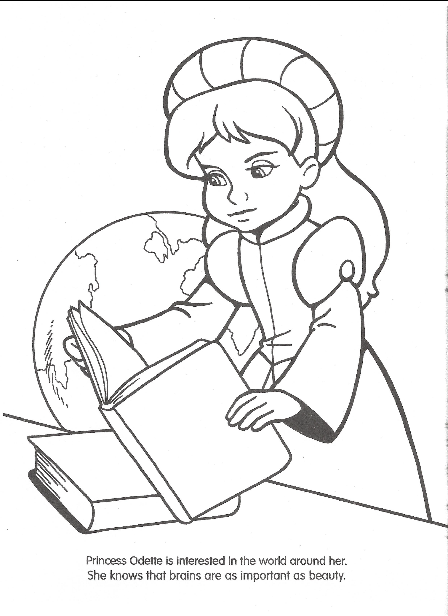 Swan Princess Coloring Pages Image Swan Princess official coloring page 7png The