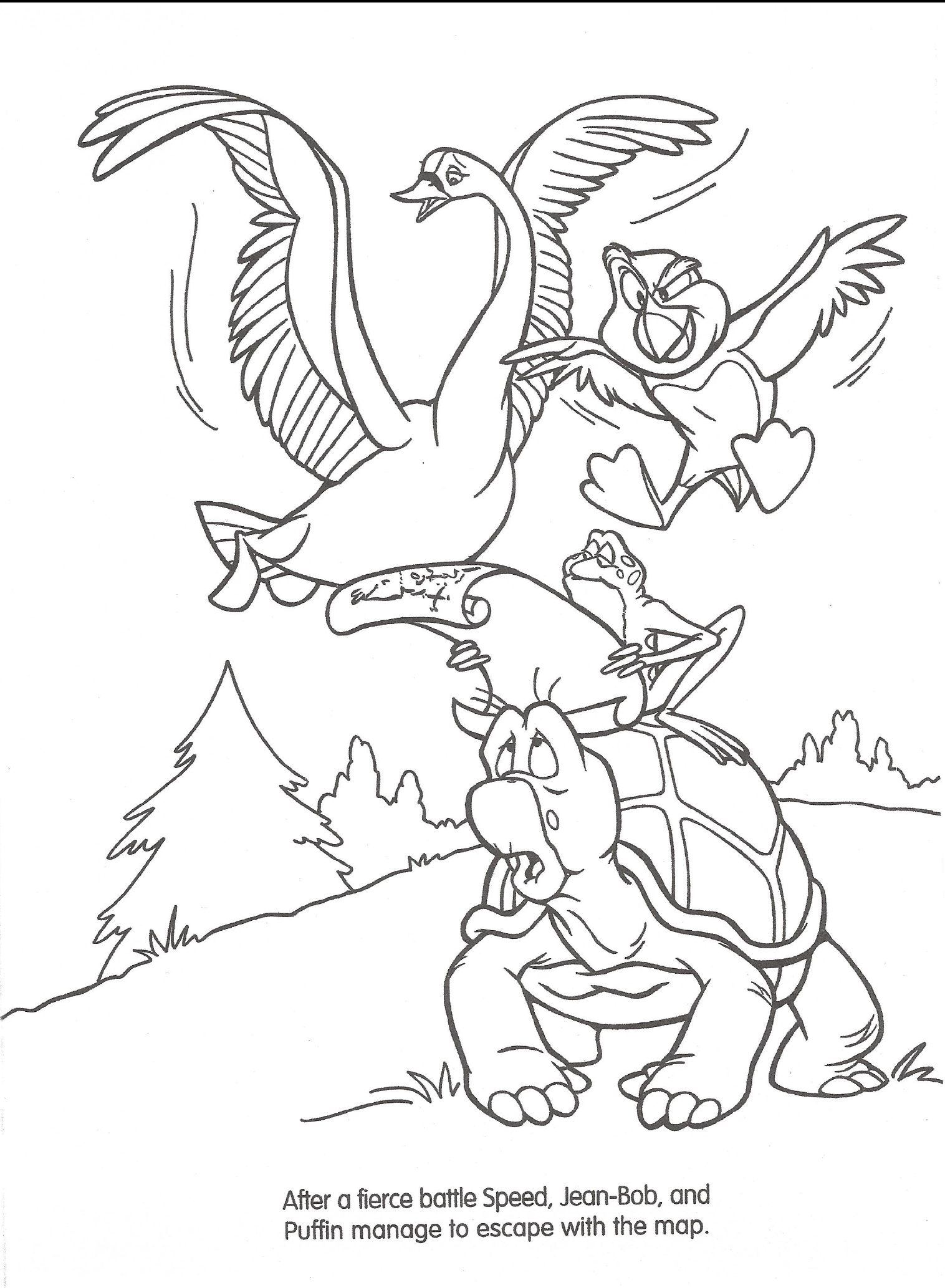 Swan Princess Coloring Pages Image Swan Princess official coloring page 22png The