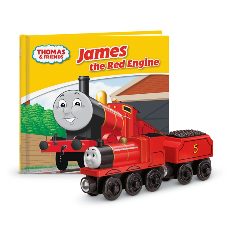 James the Red Engine Book Pack Thomas Wooden Railway Wiki FANDOM