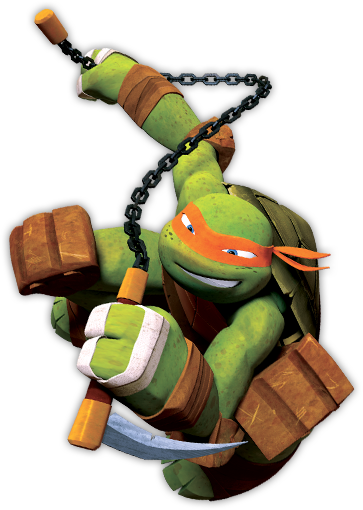 colossal michelangelo ninja turtle