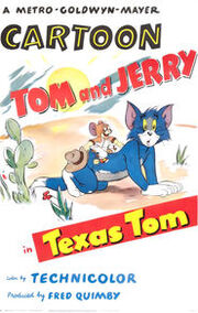 Texas Tom Poster - Lighter Colors
