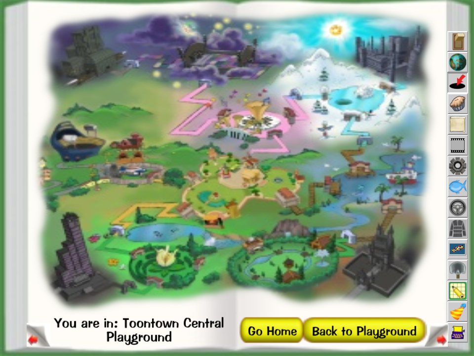 Map  Toontown Wiki  Fandom powered by Wikia