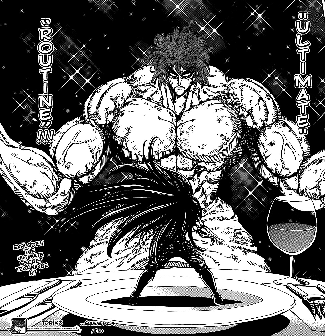 Epic Manga Panels Vol.tbd ch.394 toriko's full course!! epic manga panels