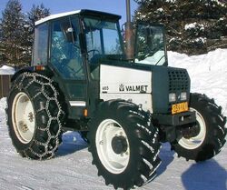 Valmet 465 MFWD (silver) - 1995