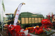 Krone AX 280 self loading forage wagon (trailed) at lamma 2010IMG 7596