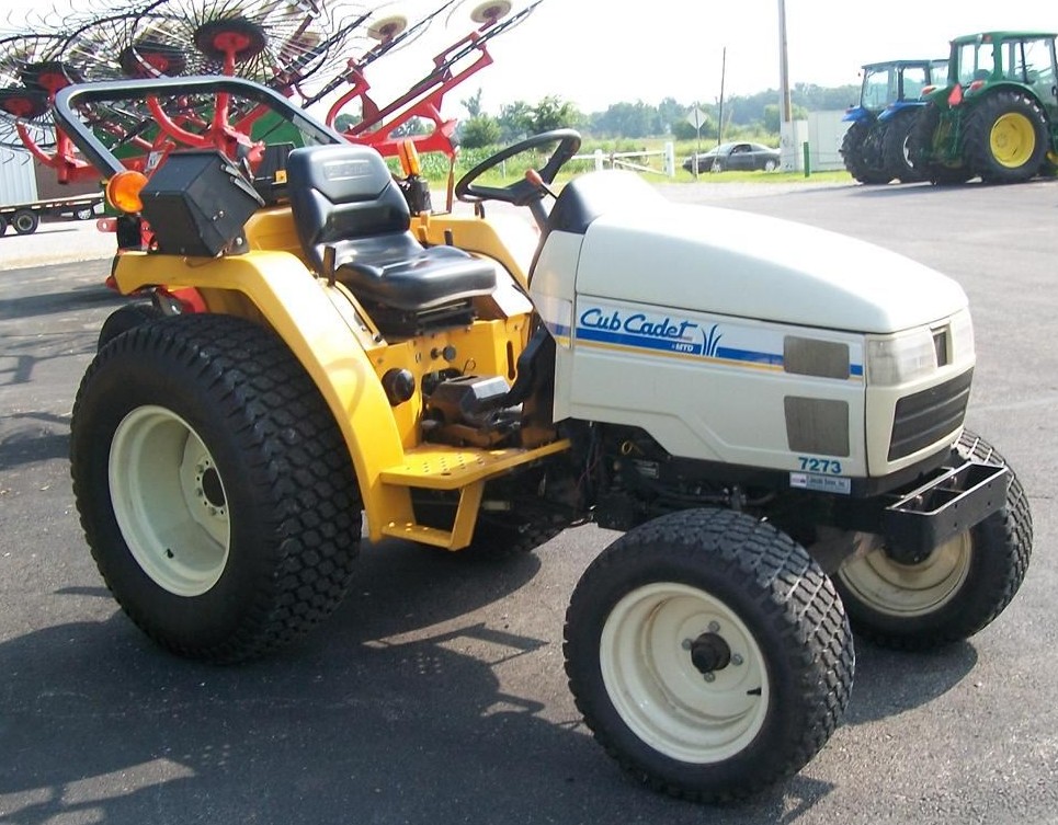 What are some types of Cub Cadet tractors?