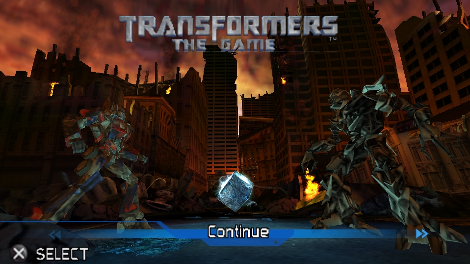 Transformers The Game Psp Wiki