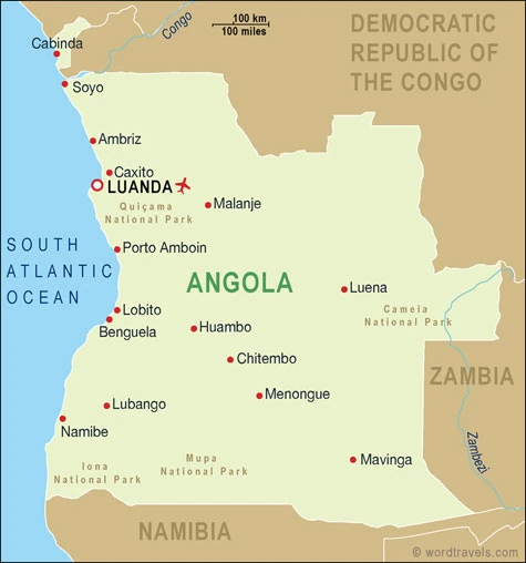 Image - Angola map.jpg - Harry Turtledove Wiki - Historical ...