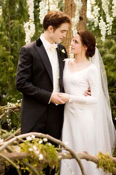 Bella and edward wedding.
