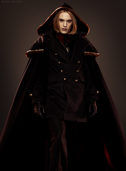 The Volturis 吸血鬼家族中的主要五位成員之一 Caius