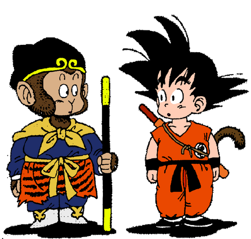 File:Goku and sun wukong by soulreaperblaze-d4g7pxi-1-.png