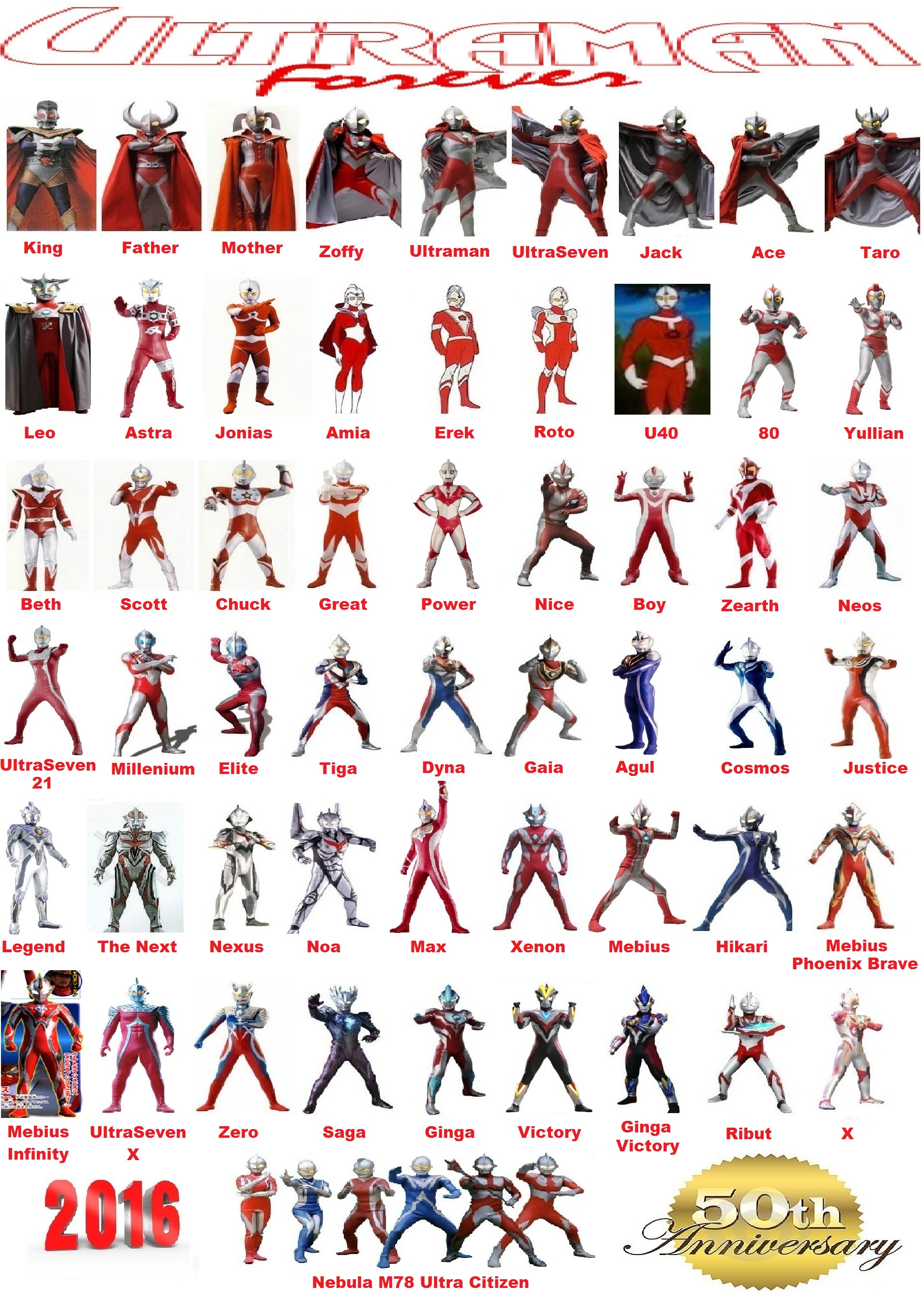 shf ultraman list