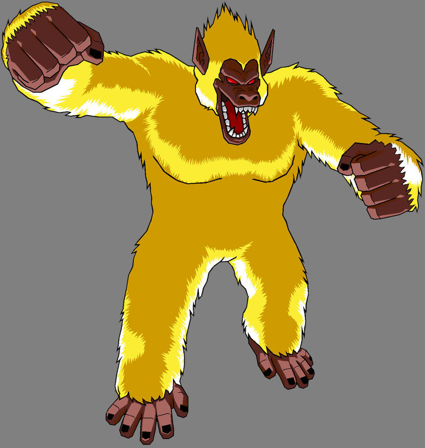 vegeta golden great ape