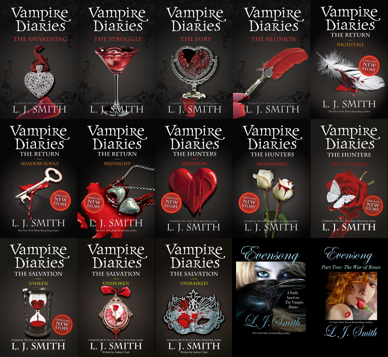 The Vampire Diaries Novel Series The Vampire Diaries