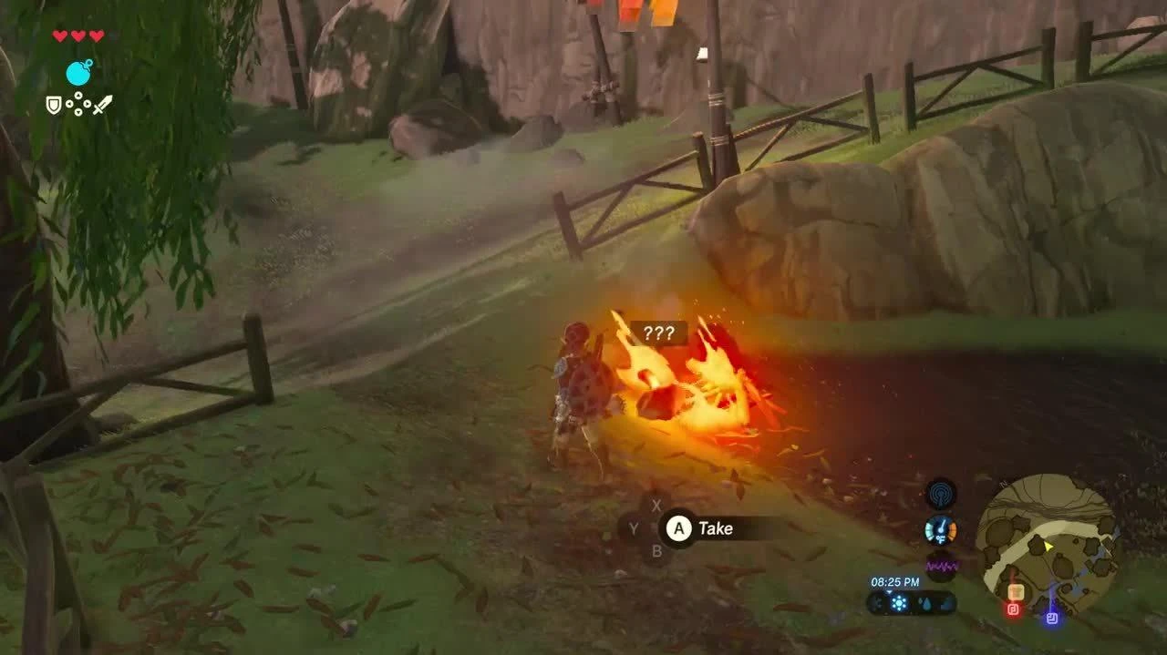 Video Zelda Breath of the Wild Cooking Food Without a Pot Video