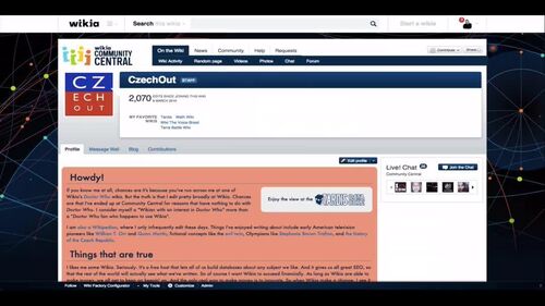 Wikia University - Your User Page and Profile