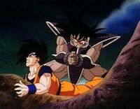 Turles vs. Goku