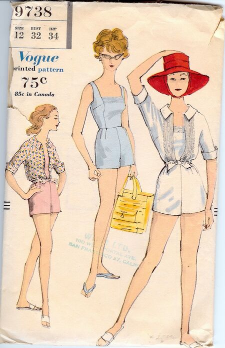 Vogue 9738 | Vintage Sewing Patterns | Fandom powered by Wikia