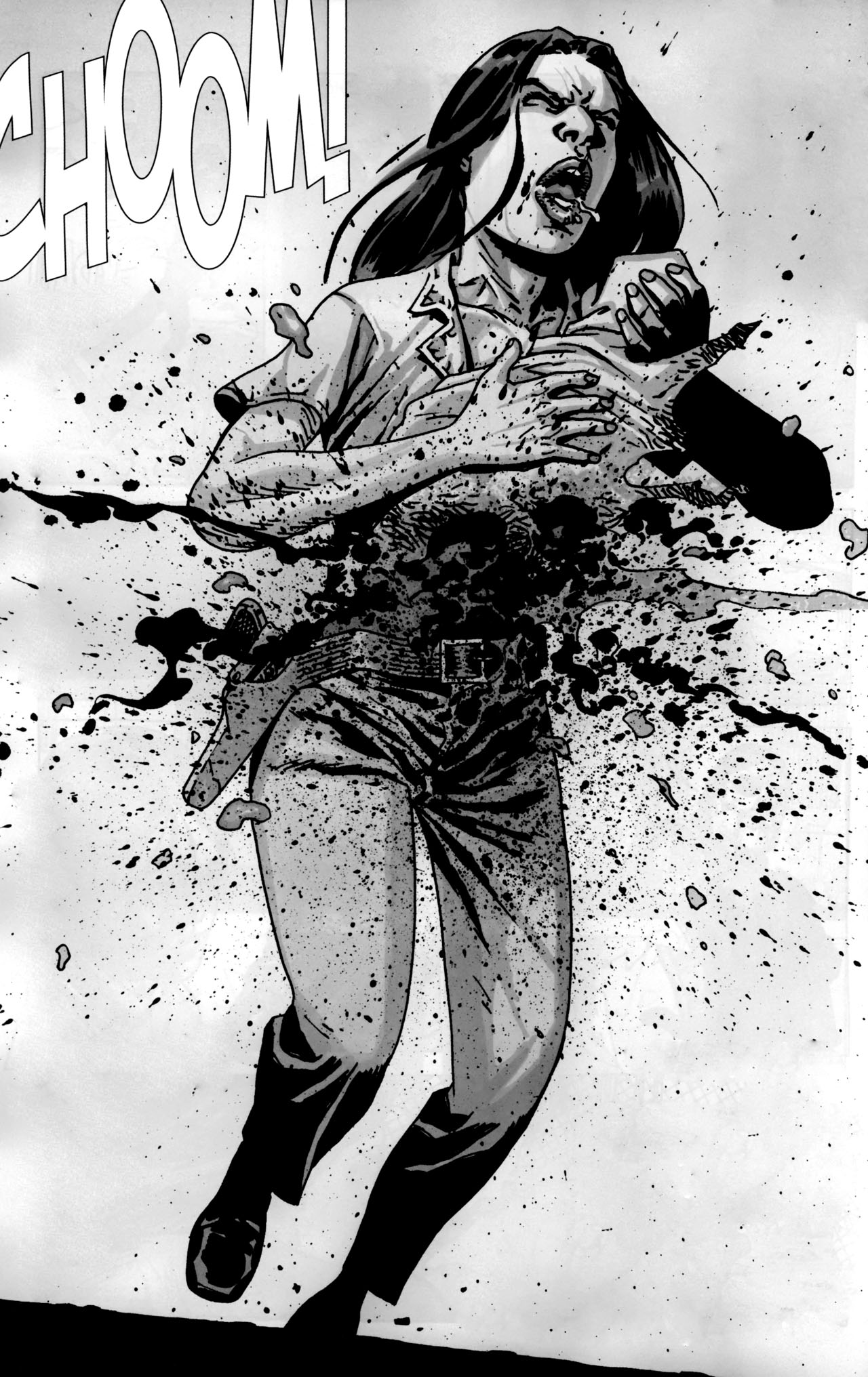 Image result for the walking dead comic death of lori