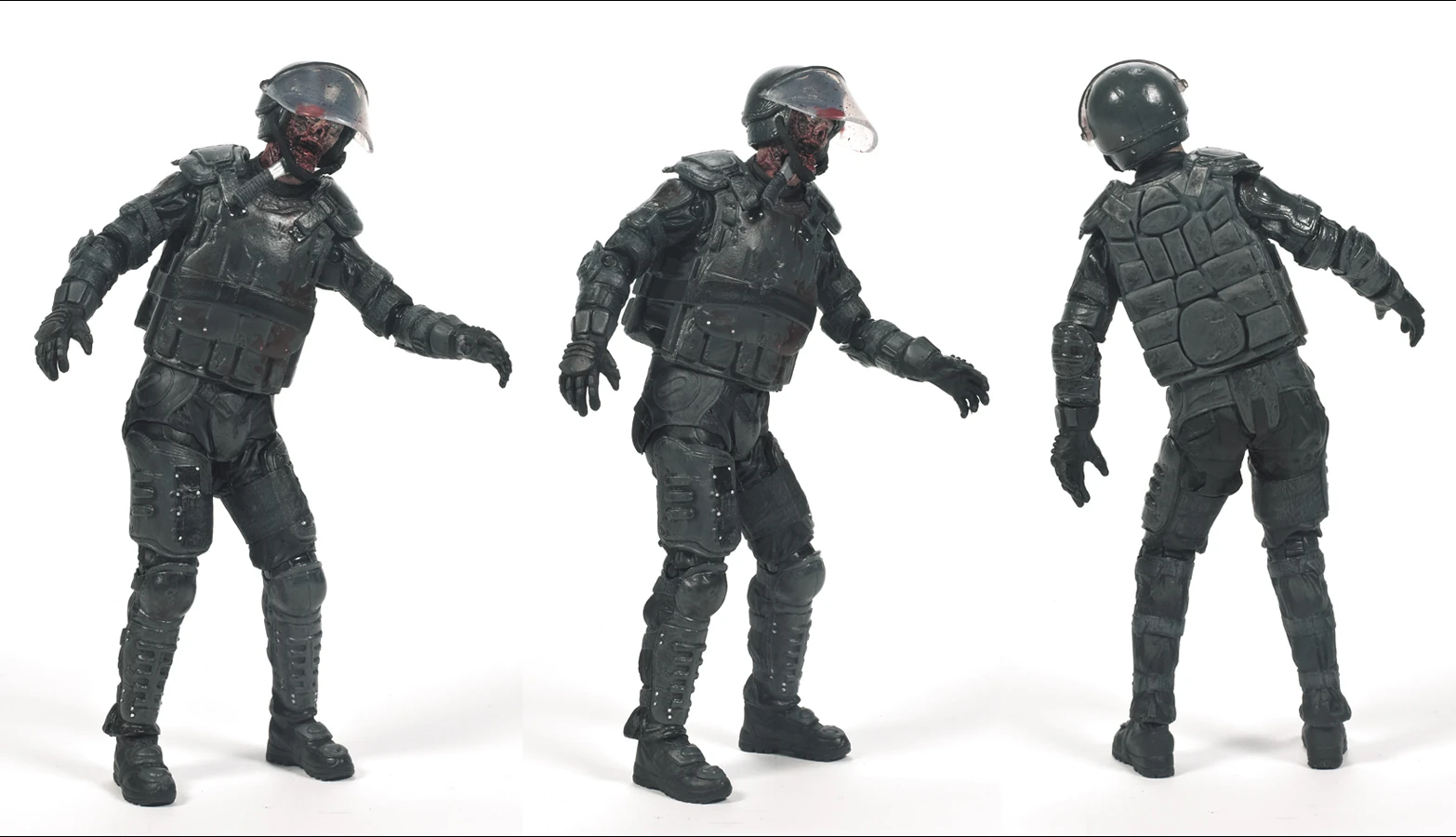 Image Riot gear walker.jpg Walking Dead Wiki Fandom powered by Wikia