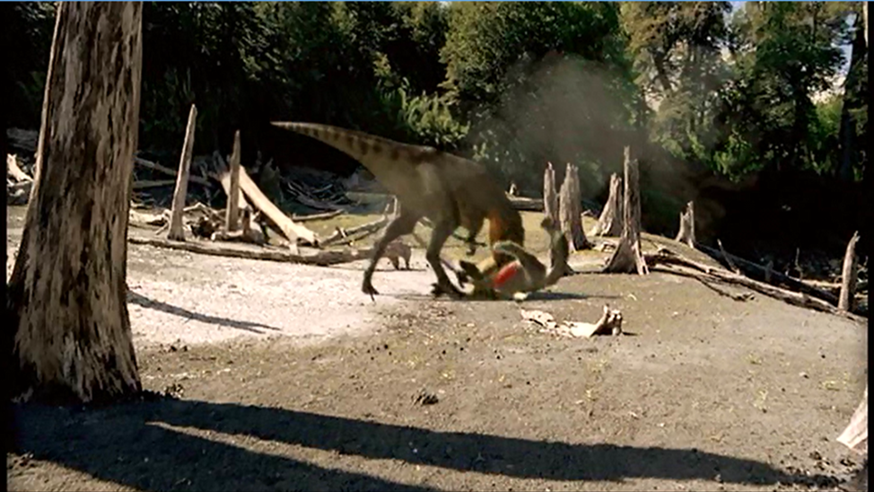 dinosaur cove attack of the tyrannosaurus