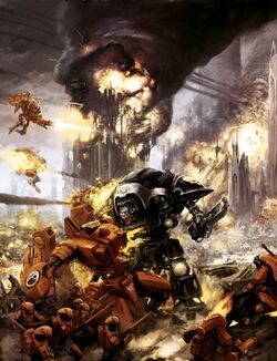 Freeblade Obsidian Knight vs. Tau