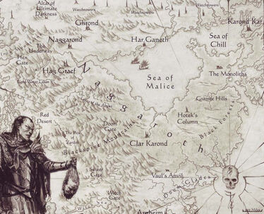 Map Naggaroth
