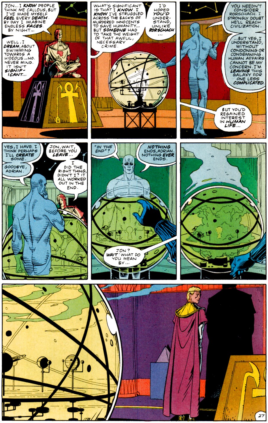 Repost] Dr Manhattan is the creator of the DC Universe : r/FanTheories