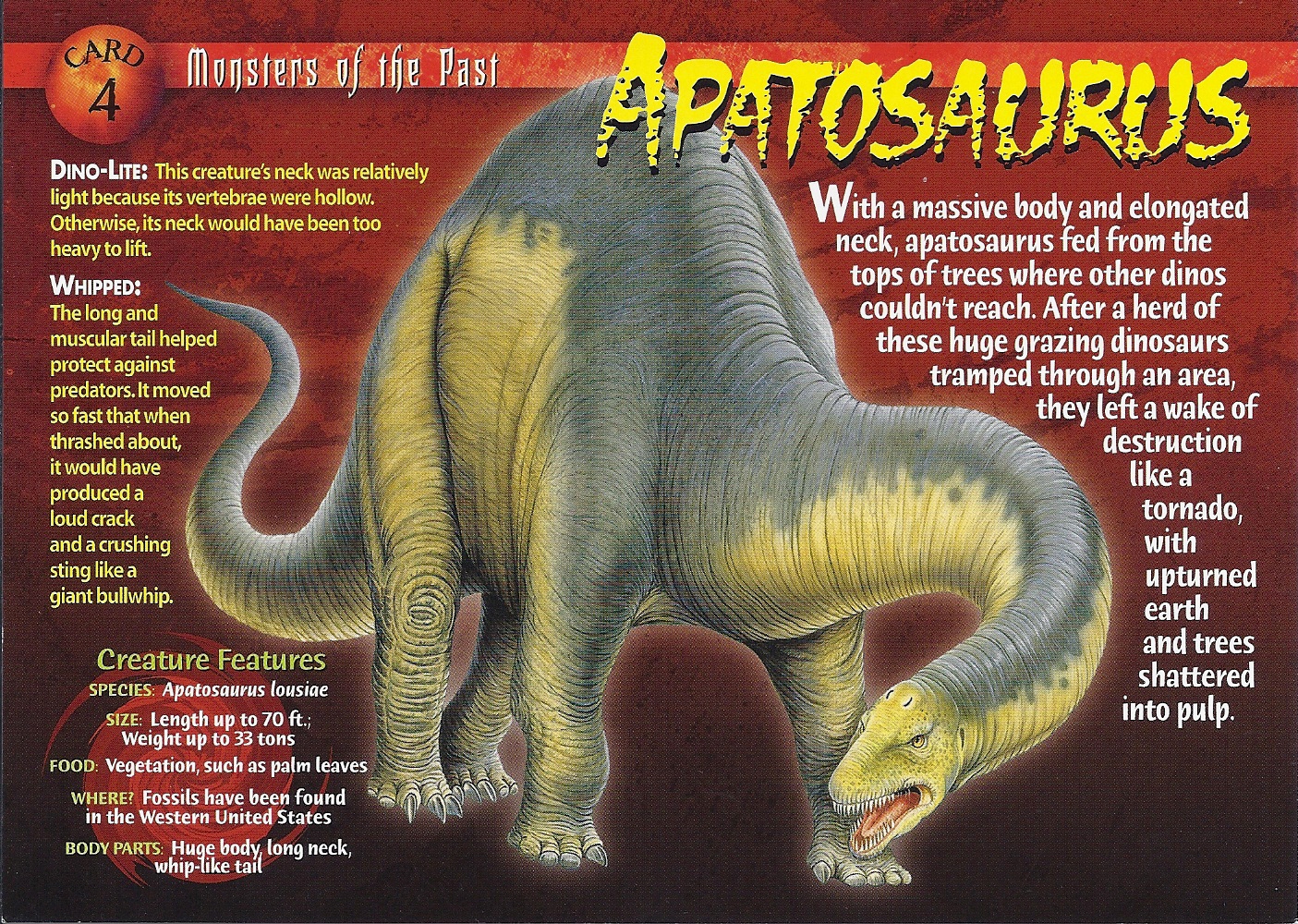 Apatosaurus | Wierd N'wild Creatures Wiki | FANDOM powered ...