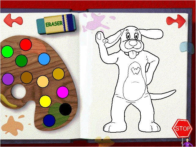 Image - Greg's Magic Colouring Book - Wags Picture.png | Wiggles Photo ...