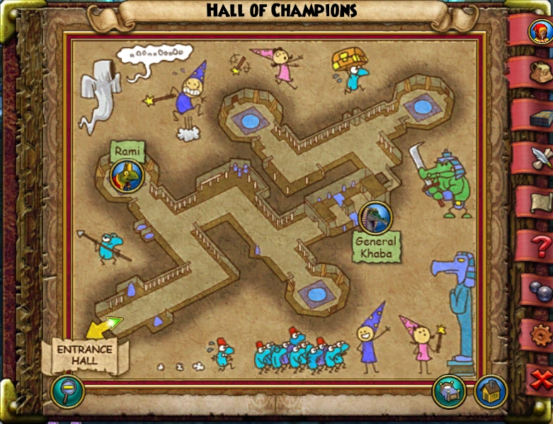 Hall of Champions Wizard 101 Wiki Fandom powered by Wikia