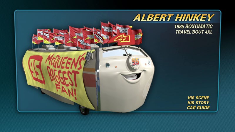 D23EXPO限定!カーズ。キャラクターカーMcQueen’s Biggest Fan 「BIG AL」入荷しました! | アメリカントイ
