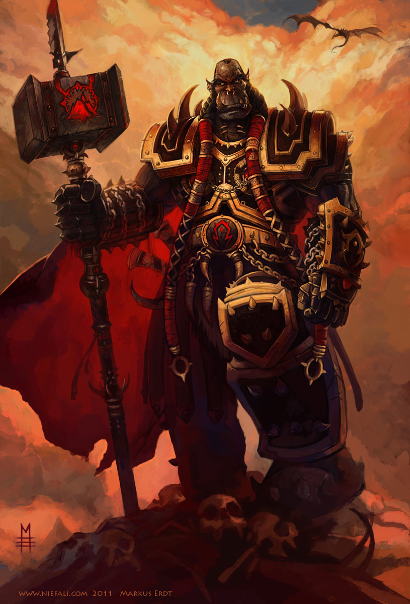 Orgrim Doomhammer WoWWiki Fandom powered by Wikia