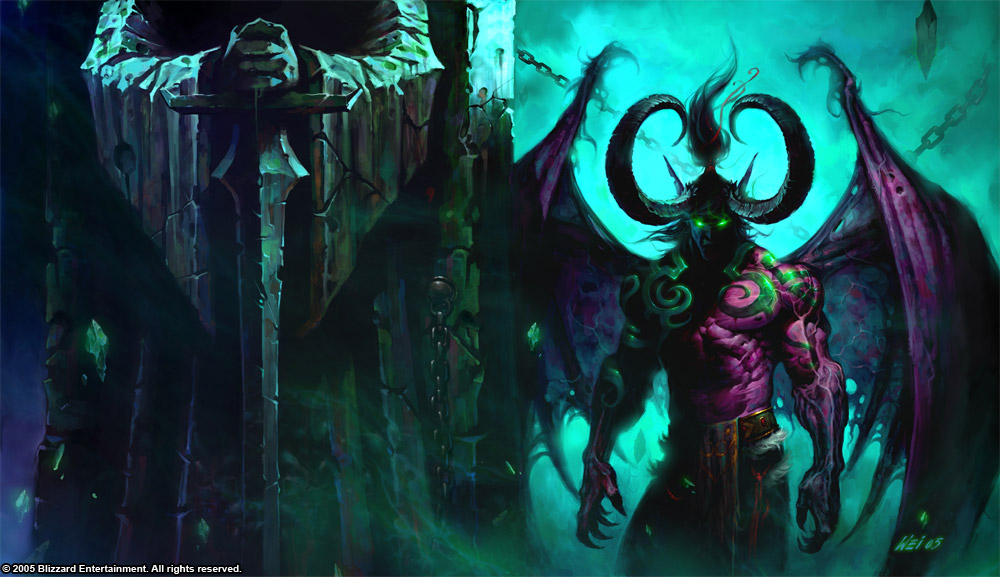 Why Don T They Fix Illidan S Tattoos
