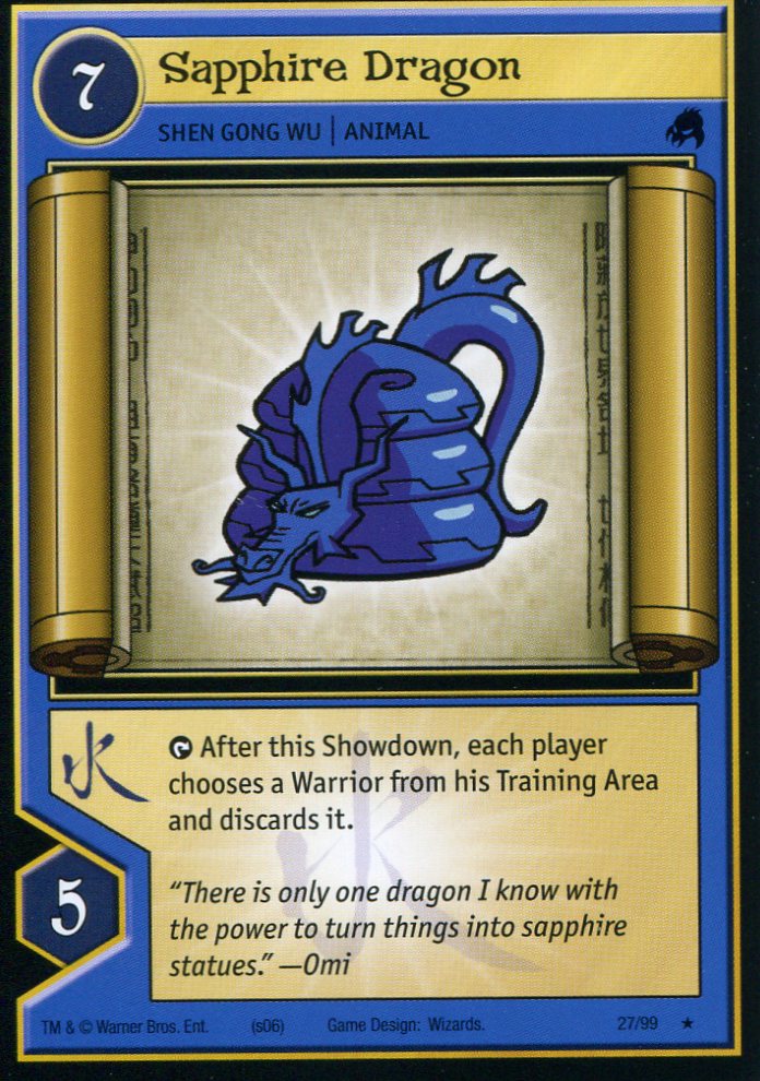 sapphire dragon wizkids
