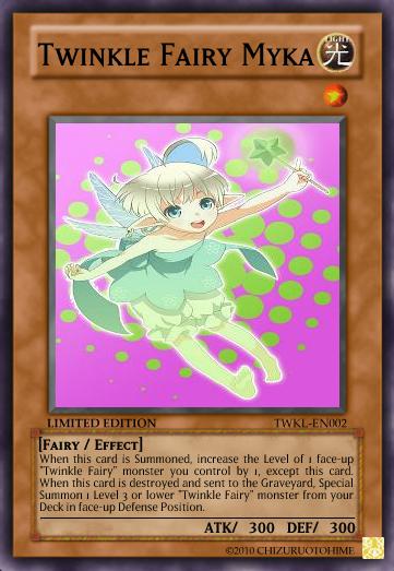 Twinkle Fairy Myka | Yu-Gi-Oh Card Maker Wiki | Fandom