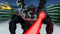 Black Beetle takes damage