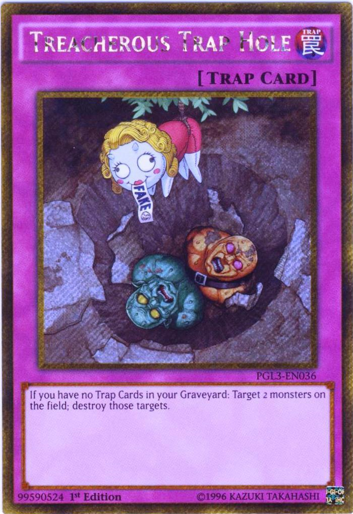 Treacherous Trap Hole | Yu-Gi-Oh! | FANDOM powered by Wikia