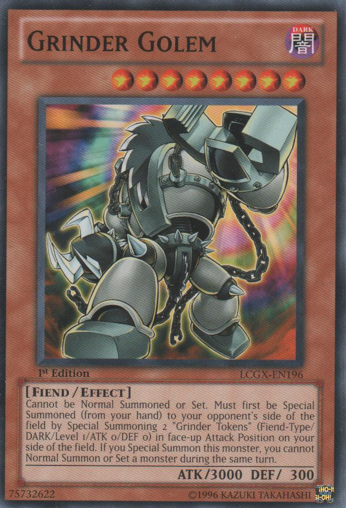 Grinder Golem | Yu-Gi-Oh! | FANDOM powered by Wikia