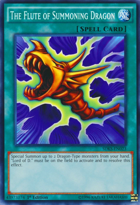 The Flute of Summoning Dragon | Yu-Gi-Oh! | Fandom powered by Wikia