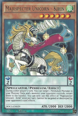 majespecter unicorn - kirin