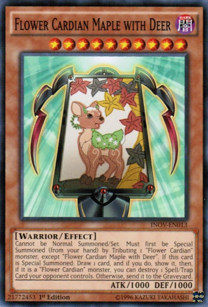 Flower Cardian Maple with Deer YuGiOh! FANDOM powered by Wikia