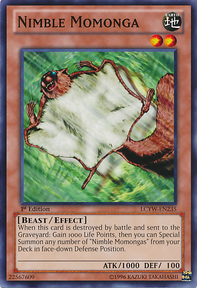Nimble Momonga | Yu-Gi-Oh! | FANDOM powered by Wikia