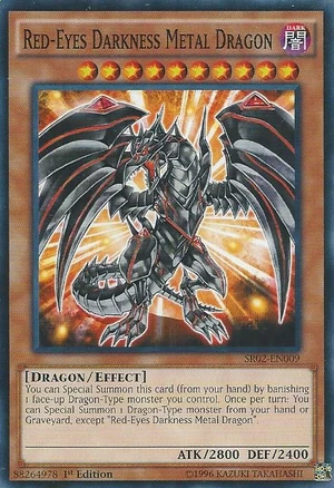 Red-Eyes Darkness Metal Dragon